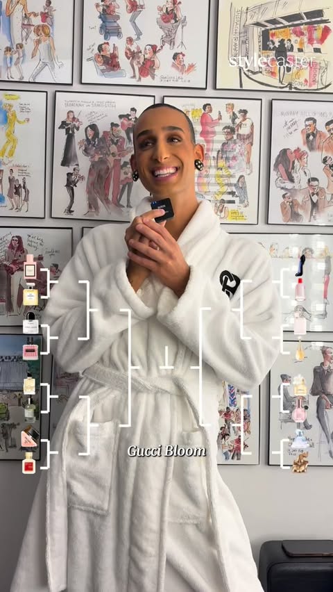 Instagram post by @cyrusveyssi for Scentbird. Caption reads: [...] creator and TikTok star was host of....