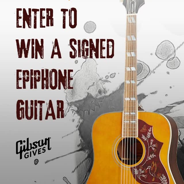 Instagram post by @flatblack for Gibson. Caption reads: [...] you missed it…we’re partnering with....