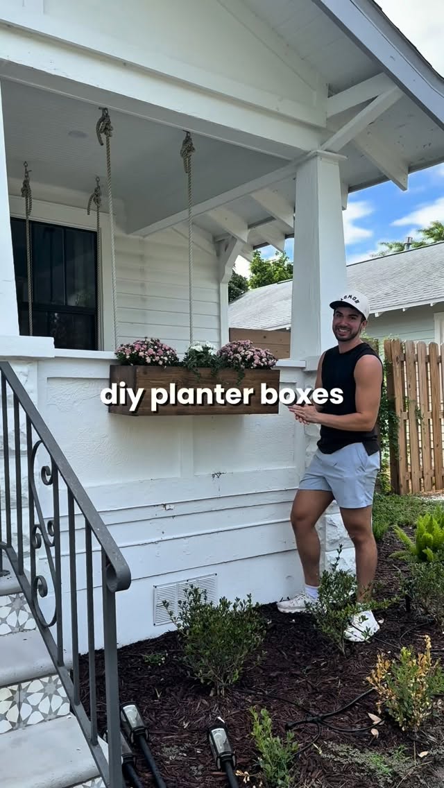 Instagram post by @thefliphut for Miracle-Gro. Caption reads: Just a little weekend project bringing some life....