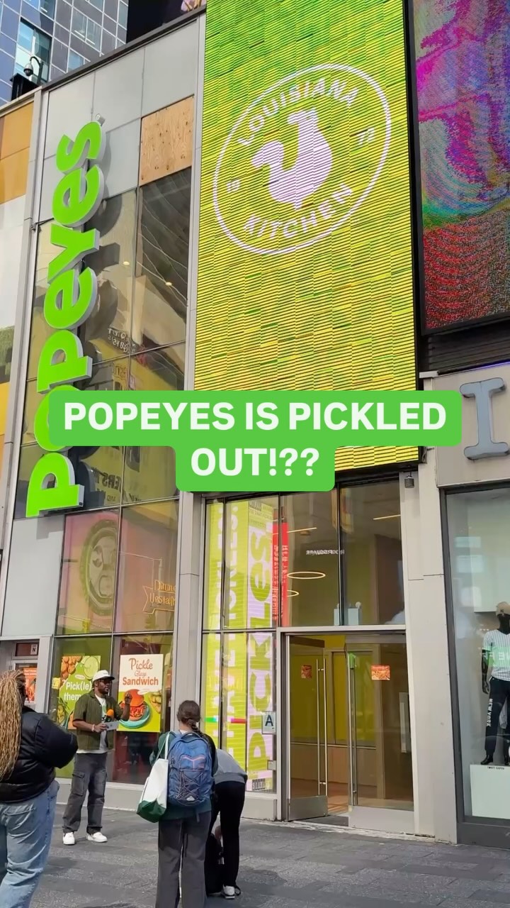Instagram post by @imma_eat_this for Popeyes. Caption reads: So I partnered up with @popeyes to try their new....