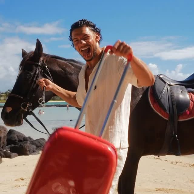 Instagram post by @antoniopican for Old Spice. Caption reads: Vrei să ajungi la Tomorrowland cu Old Spice? 😍....