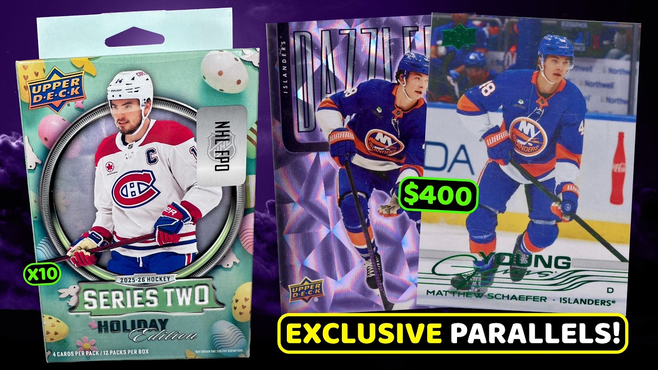 YouTube post by @zeeree11 for GP Sports Cards. Caption reads: Check out GP Sports Cards: TOTAL SPORTS CARDS:....