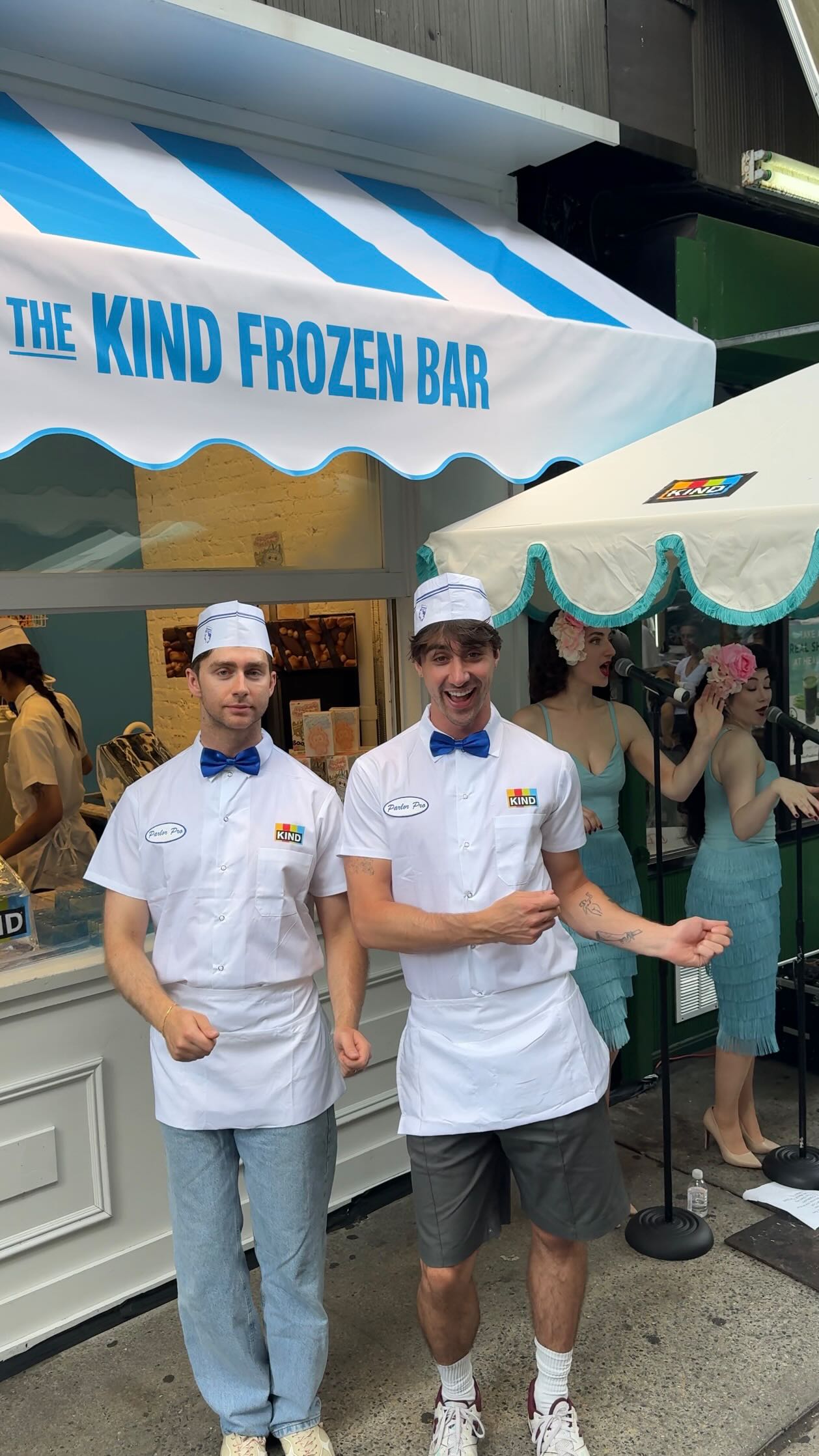 Instagram post by @bentonmcclintock for KIND Snacks. Caption reads: no other way we’d spend our honeymoon :)....