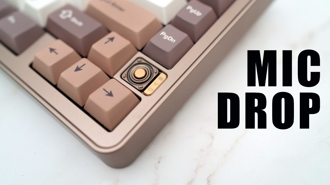 YouTube post by @Keybored for Qwertykeys. Caption reads: We Can Stop BUILDING Keyboards Now... EVO 75.