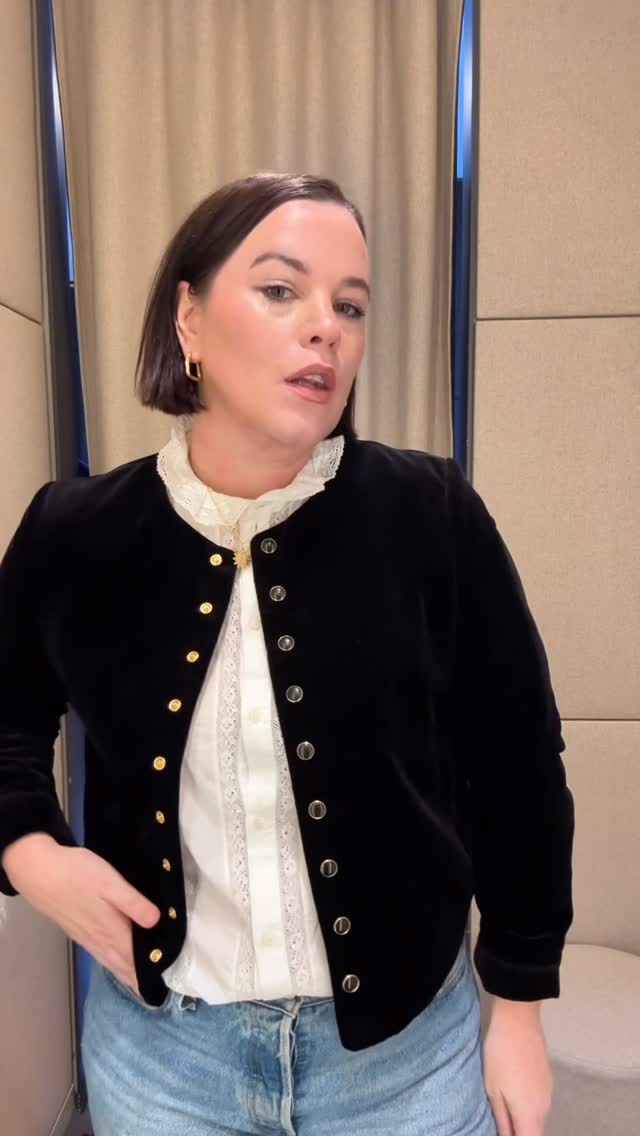 Instagram post by @corinagaffey for Sezane. Caption reads: Sézane has arrived in Ireland!! It was so fun to....