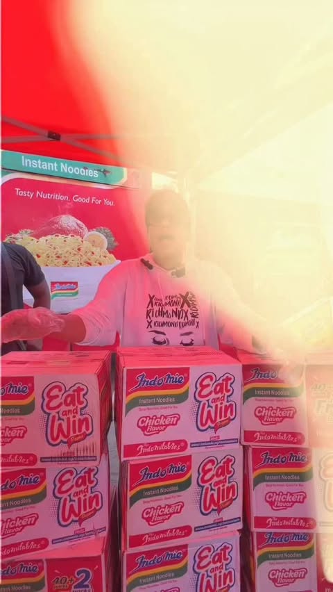 Instagram post by @tiannahsplacempire for Indomie Seleraku. Caption reads: What’s A HERO WITHOUT @indomie_nigeria Food of the....