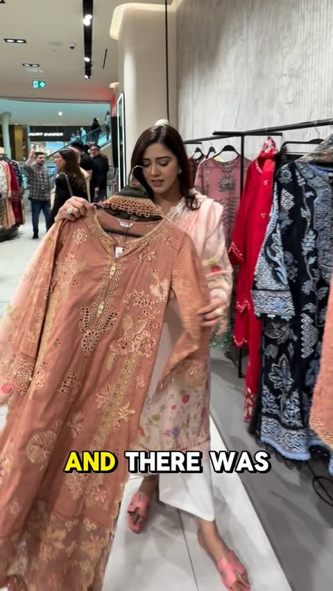 Instagram post by @ridayawarr for Sapphire. Caption reads: @rheakapoor x @sapphire_unitedkingdom Pakistani....