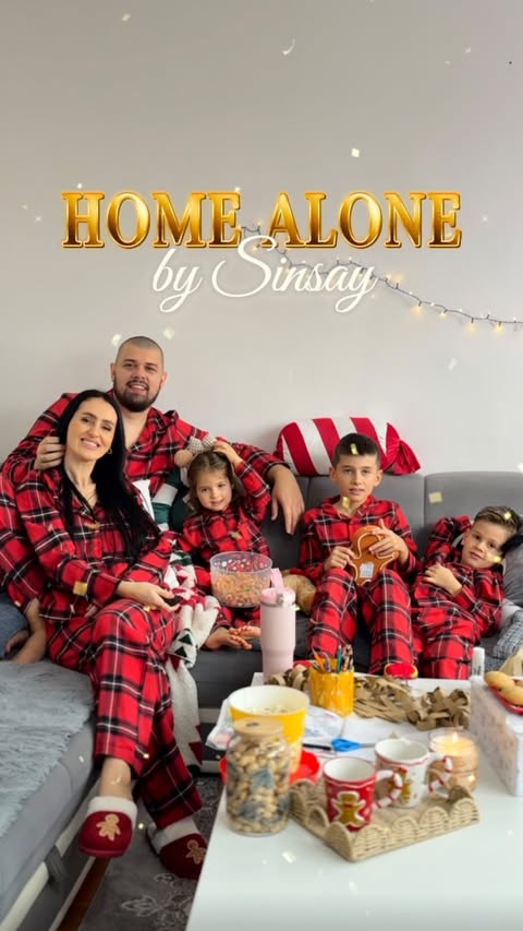 Instagram post by @mommythecoolest for Sinsay. Caption reads: ✨ Ovo je tvoj znak da kupiš matching pidžame za....