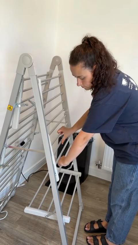 Instagram post by @joy_in_cleaning for The Range. Caption reads: As a family of 5 now, laundry is literally....