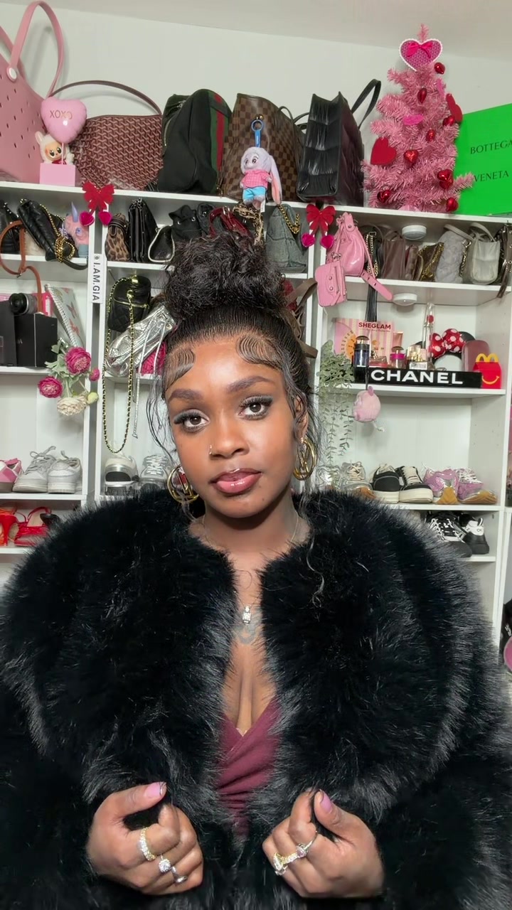 TikTok post by an influencer for Subella Hair. Caption reads: Date night hairrrr😍😍🤪@Subella Hair....