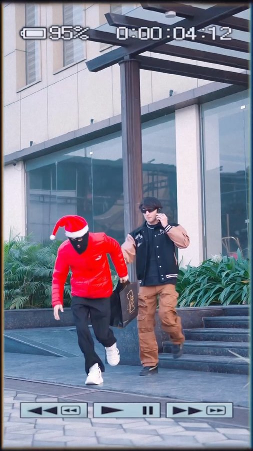 Instagram post by @akash_arora__ for Fugazee. Caption reads: Celebrate the Holidays 🎄in Style! ✨ Fugazee’s....