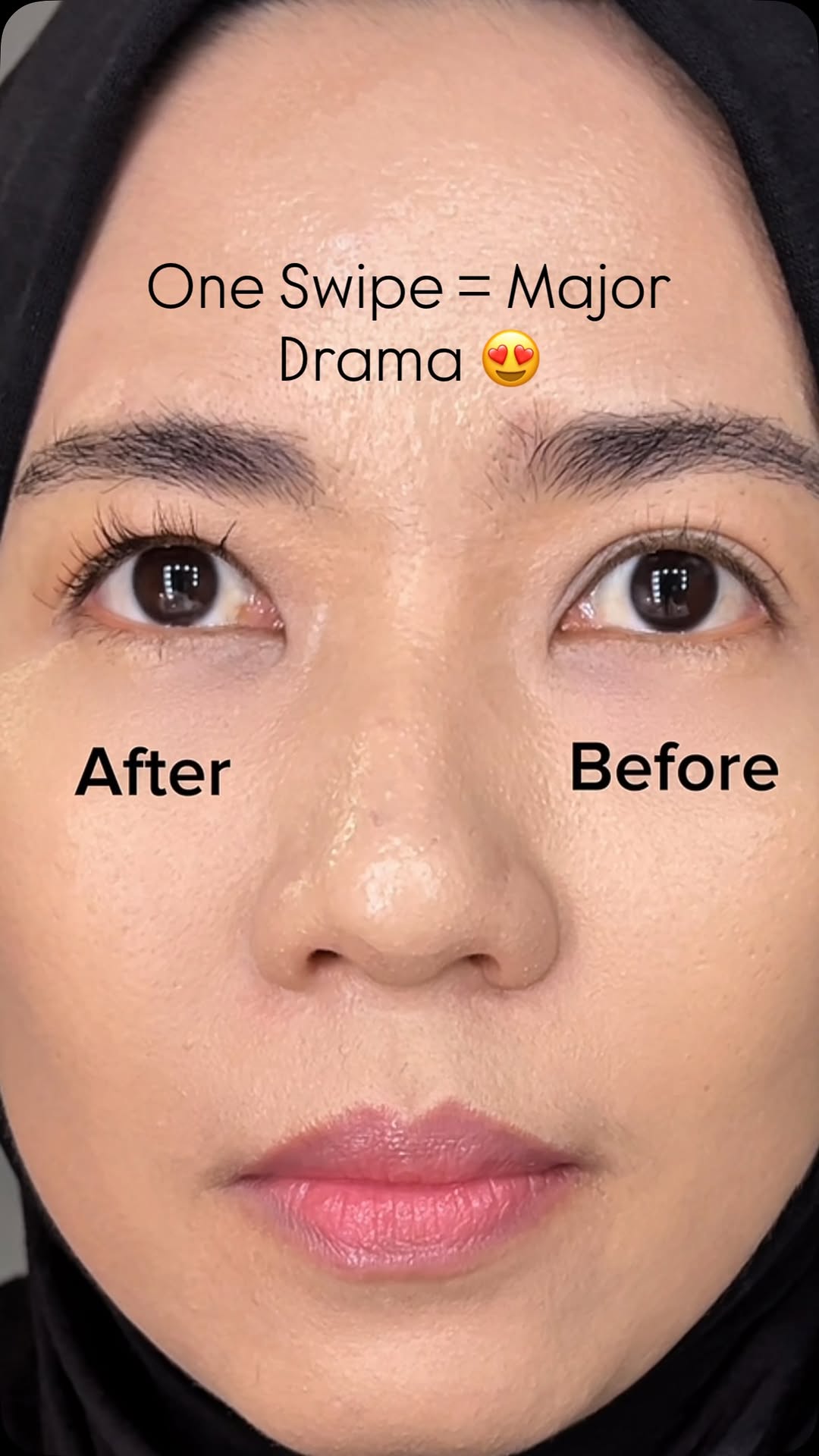 Instagram post by @ra_sha85 for BUXOM Cosmetics. Caption reads: [...] #beautytok #buxombabefav #buxomcosmetics....