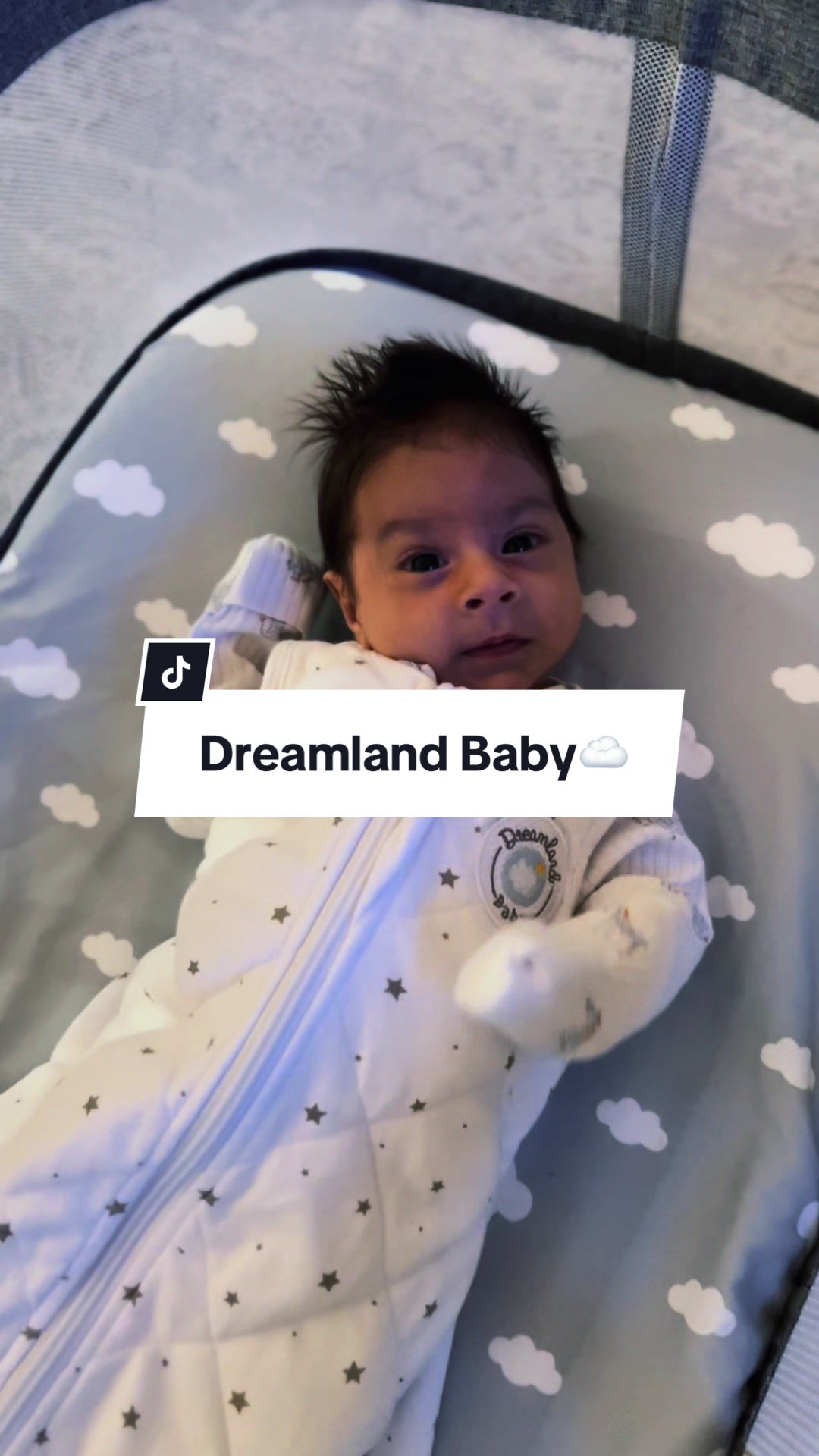 TikTok post by @dashleylifestyle for Dreamland Baby. Caption reads: Dreaming of @Dreamland Baby because who doesnt....