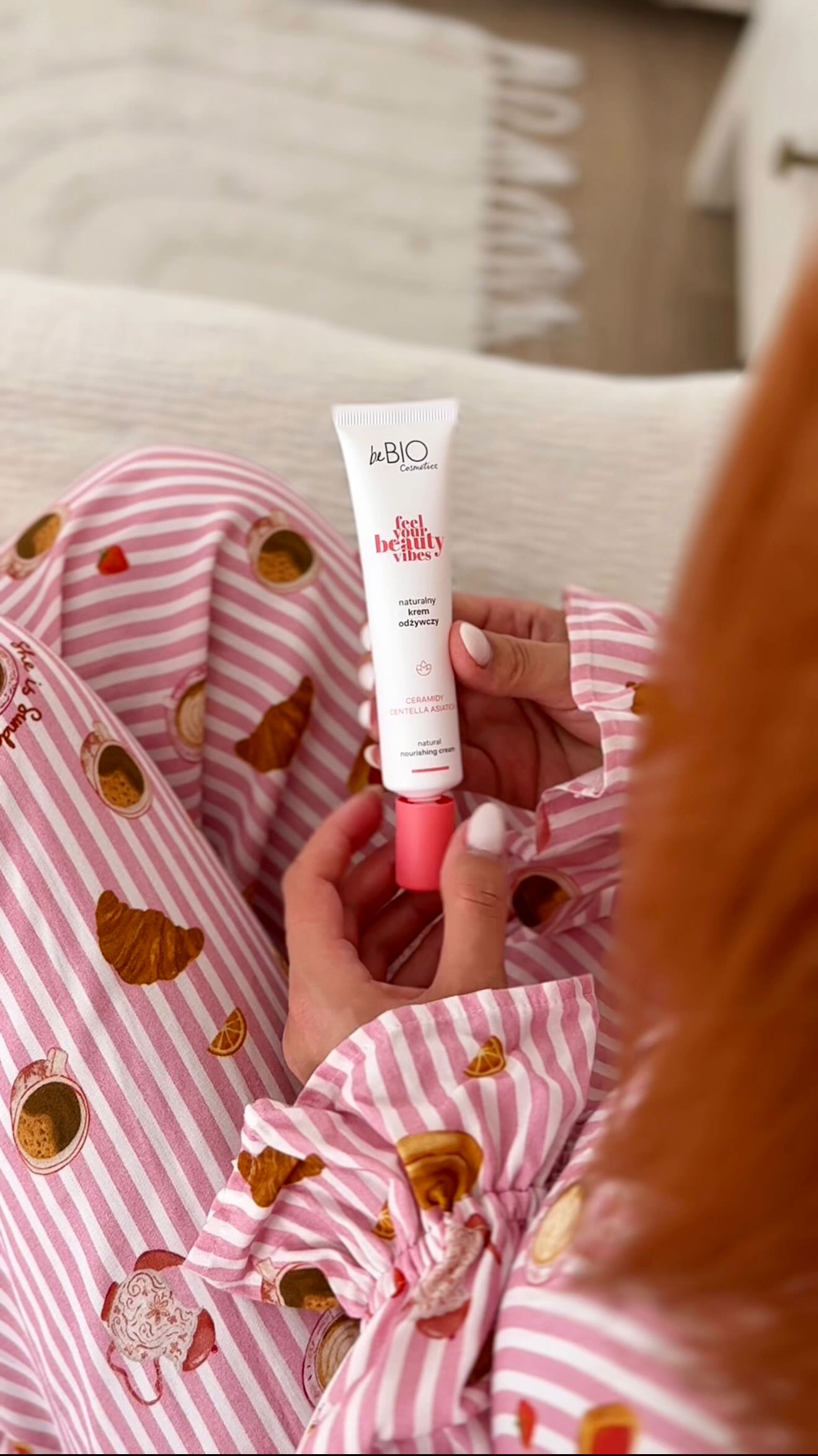 Instagram post by @sheissunday_ for bebiocosmetics. Caption reads: ✨ KONKURS ✨

Wygraj zestaw naszych produktów oraz....