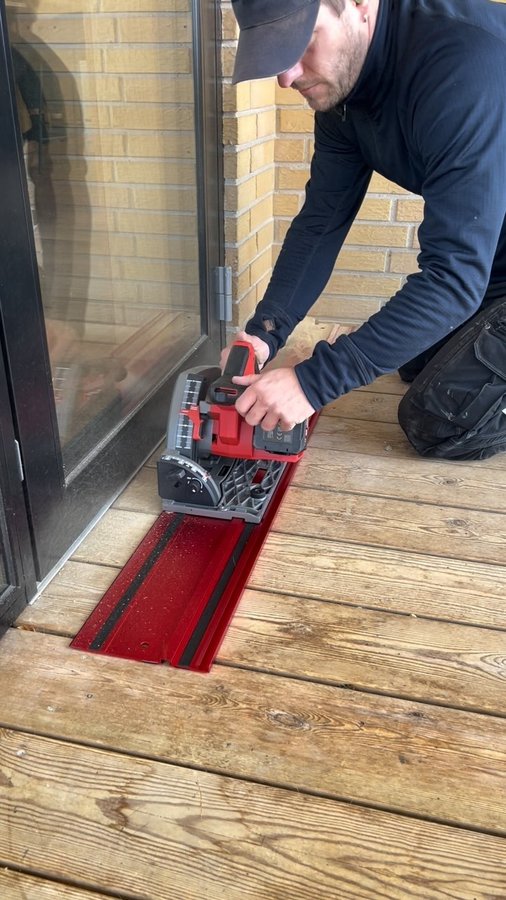 Instagram post by @tomrerfar for Blåkläder. Caption reads: Altså det her @milwaukeetooldk , det vokser bare....