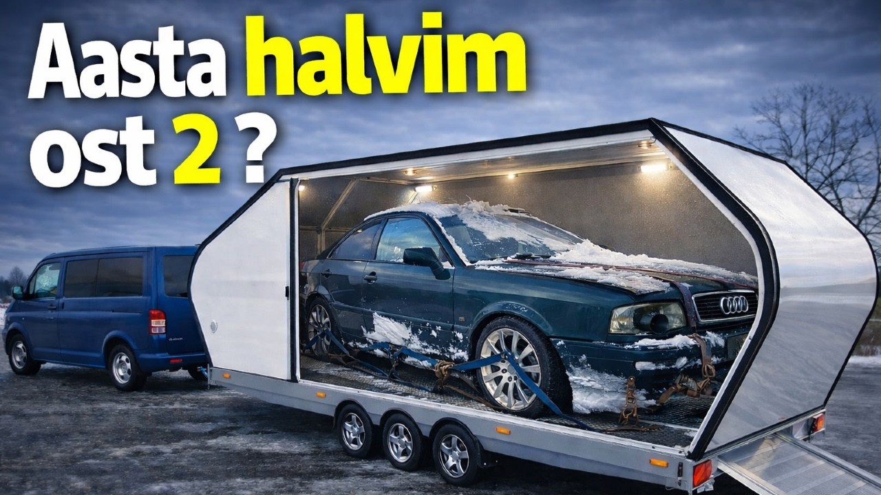 YouTube post by @wampiiroja for CarVertical. Caption reads: [...] / respo_trailers_official Carvertical....