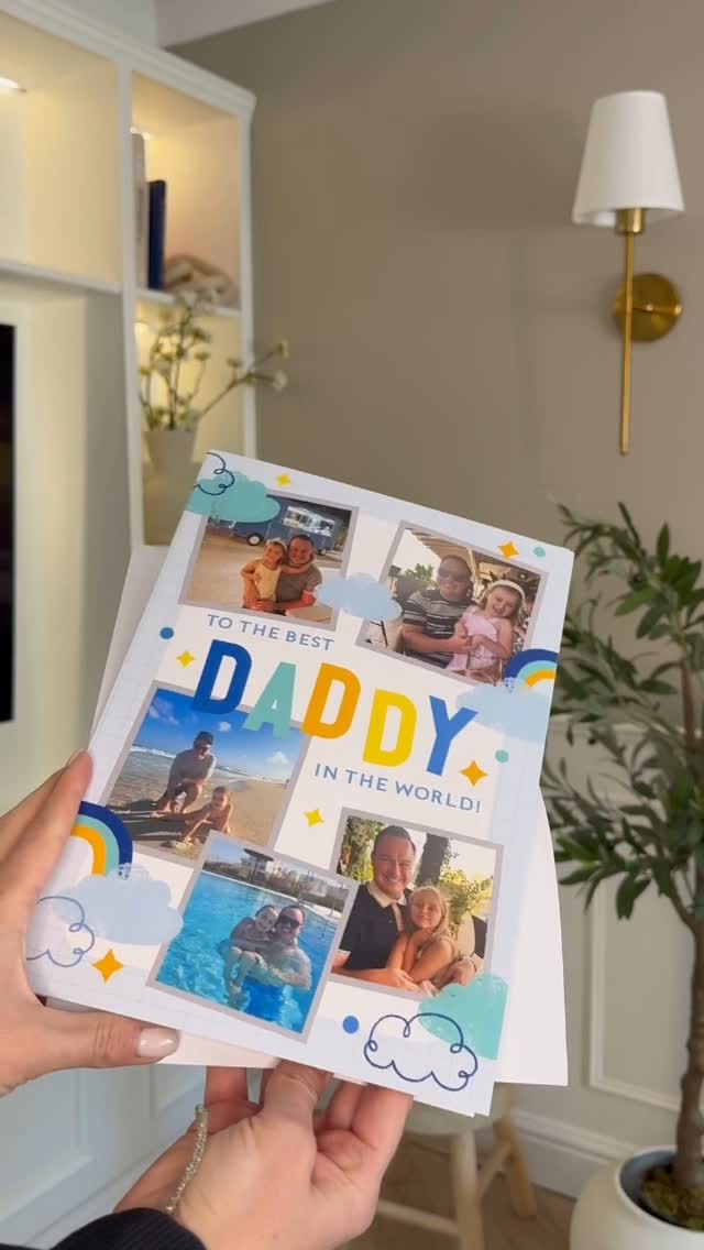 Instagram post by @homepoppylane for Moonpig. Caption reads: #ad From gift experiences to giant cards- @moonpig....