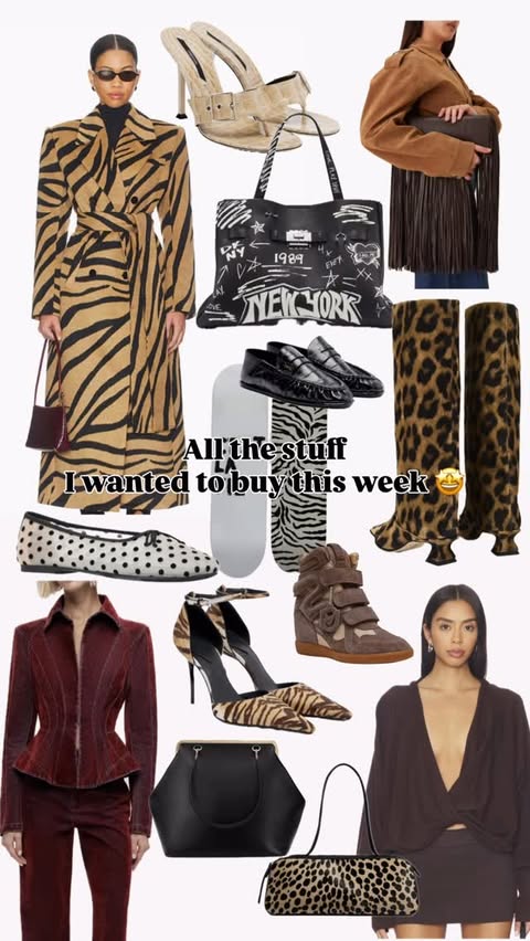 Instagram post by @sassyshortyb for Lauren Croker • Online Stylist. Caption reads: All the cool and chic things I wanted to buy this....