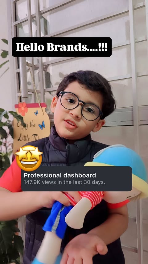 Instagram post by @the_rajveer_vibes for Babyhug. Caption reads: Hello Brands … batao to zara…😁😁

#trend #comment....