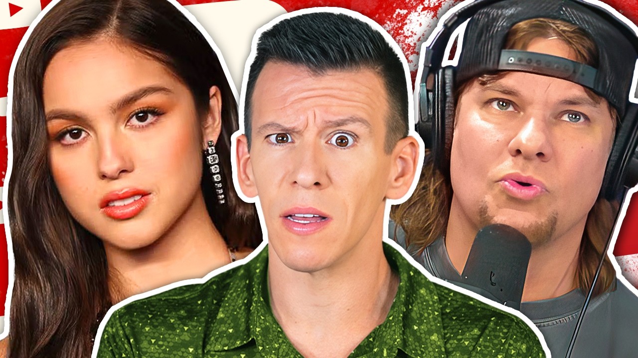YouTube post by @PhilipDeFranco for Seed. Caption reads: The Theo Von Gaza Problem, Brain-Dead Pregnant....