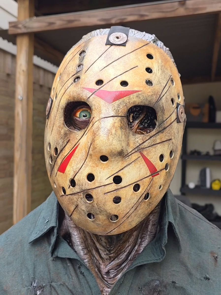 TikTok post by @bighush for Spirit Halloween. Caption reads: My 6th annual makeover of a @Spirit Halloween....