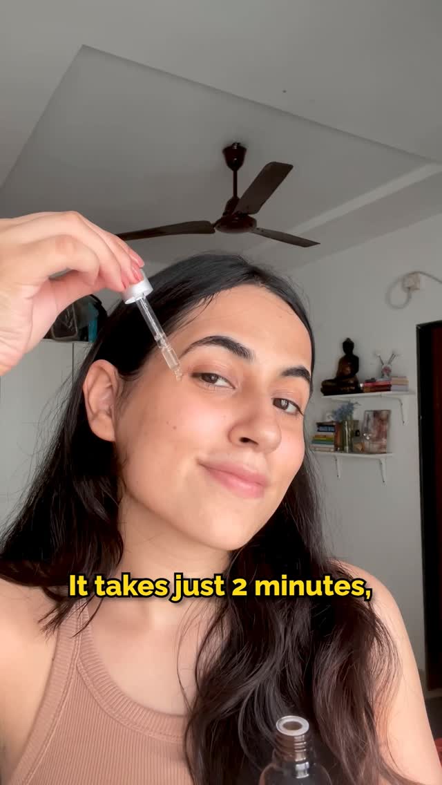 Instagram post by @pooravi.chhabra for SkinKraft. Caption reads: Skinkraft is customized skincare. I love how I got....