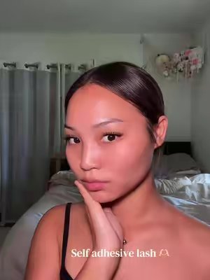 TikTok post by @muklaysue.23 for Lashterally. Caption reads: [...] for the win when I'm running late!....