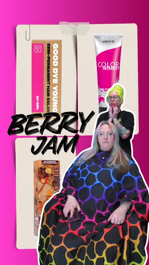 Instagram post by @cryistalchaos for Matrix. Caption reads: The perfect winterberry honestly!....