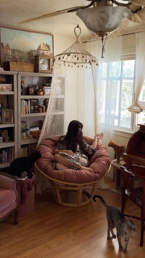 Instagram post by @lifewith.hopee for World Market. Caption reads: [...] can ya tell!!! <3 all decor is from....