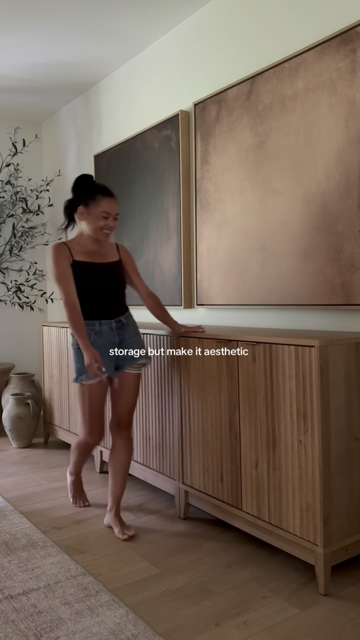 Instagram post by @hasbrouckhome for Mopio. Caption reads: [...] but elevated. These cabinets from @mopioinc....