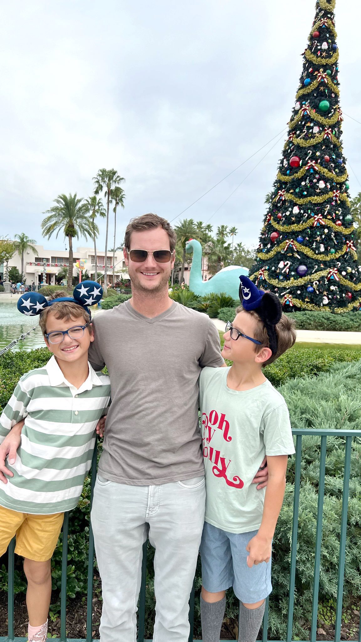 Instagram post by @raisingtwinboys for Undercover Tourist. Caption reads: 🎁 The holidays are so close, and as a busy mom,....