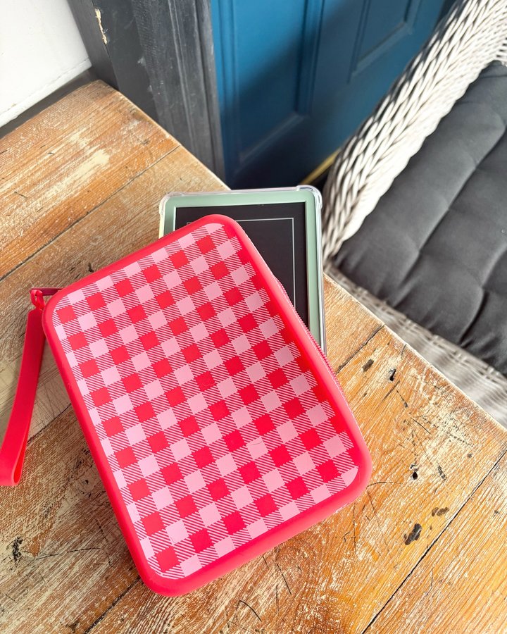 Instagram post by @kaitlyns_library for Strapsicle. Caption reads: My favourite print is now available @strapsicle....