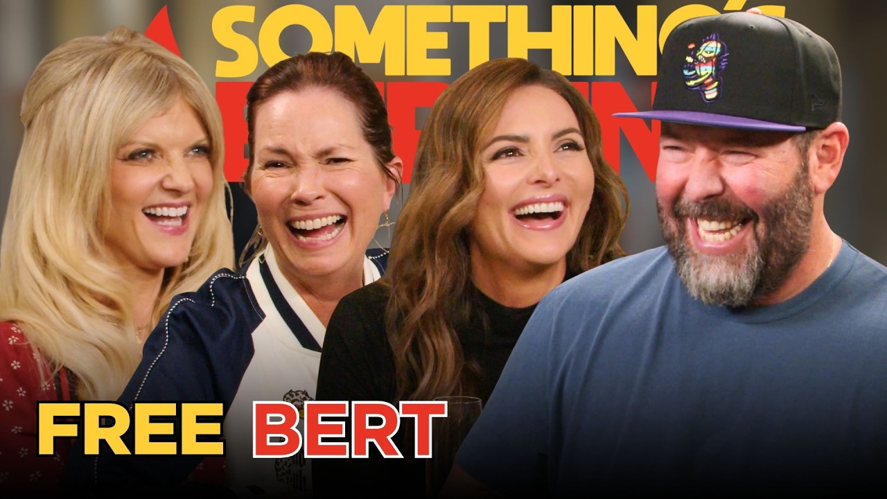 YouTube post by @bertkreischer for HexClad. Caption reads: Free Bert with LeeAnn, Arden Myrin and Mandell....