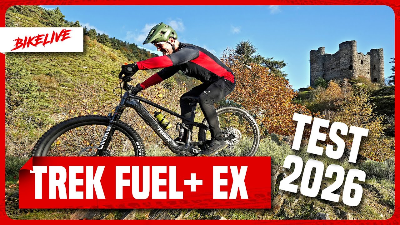 YouTube post by @BikelivebyVéloToutTerrain for Crankbrothers. Caption reads: 🔥 This electric mountain bike has totally blown....