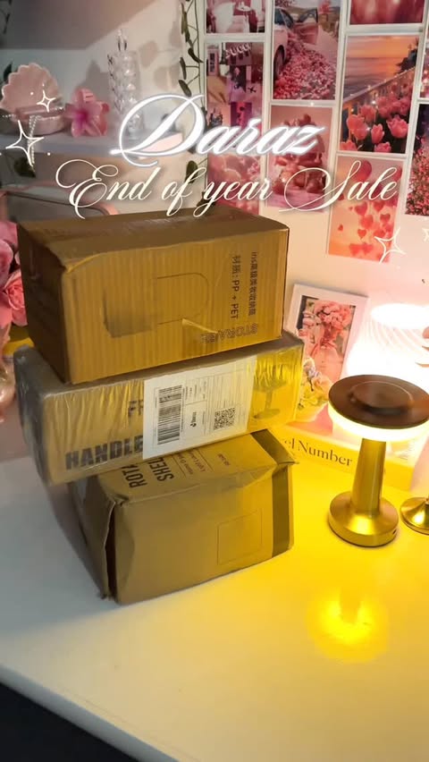 Instagram post by @fattyfinds_ for Daraz. Caption reads: Best organisers of 2025 from @darazpk 

Comment....