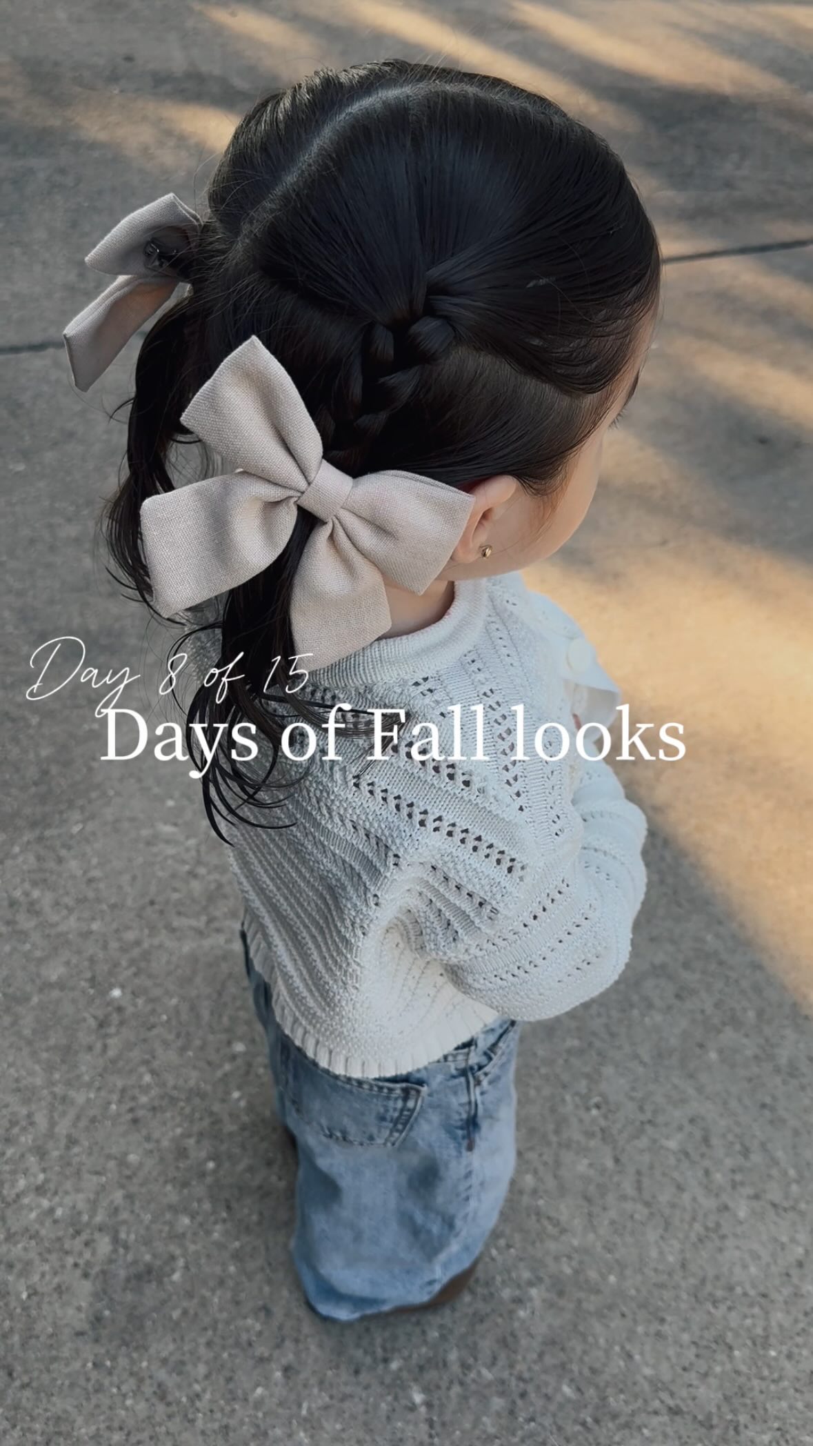 Instagram post by @jenaybabyy for Cotton On. Caption reads: Happy October 1st 👻🤎

Jeans- @cottononkidsusa....