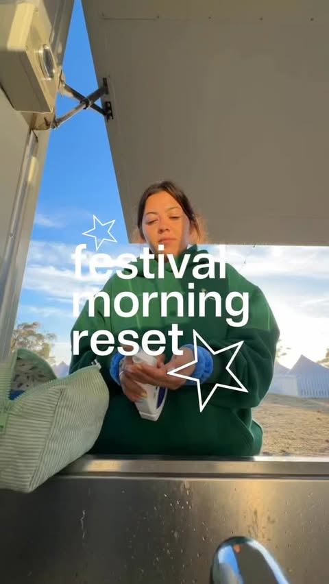 Instagram post by @everyday_connection for QV Skincare. Caption reads: I woke up and literally feel like a new woman!....