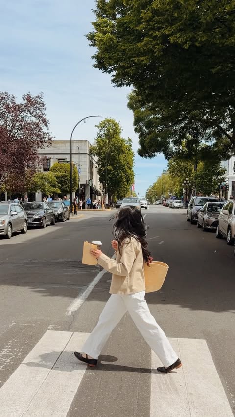Instagram post by @lifew.erin for American Express. Caption reads: #Ad We took a day trip to Victoria, and getting....