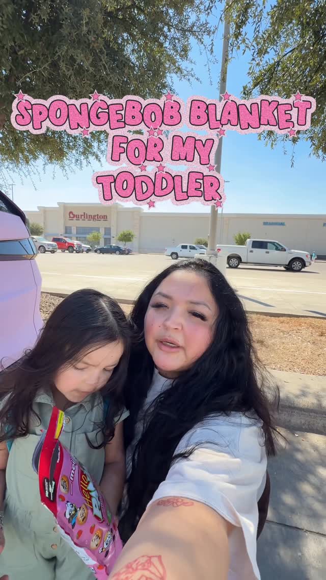 Instagram post by @therealpinklibra for Burlington. Caption reads: i fear the hunt continues 🧌🧌💗 @burlingtondeals....