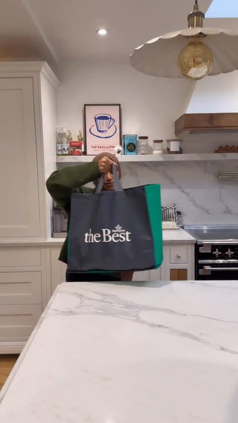 Instagram post by @thehomemama for Morrisons. Caption reads: AD | December always feels like a time to slow....