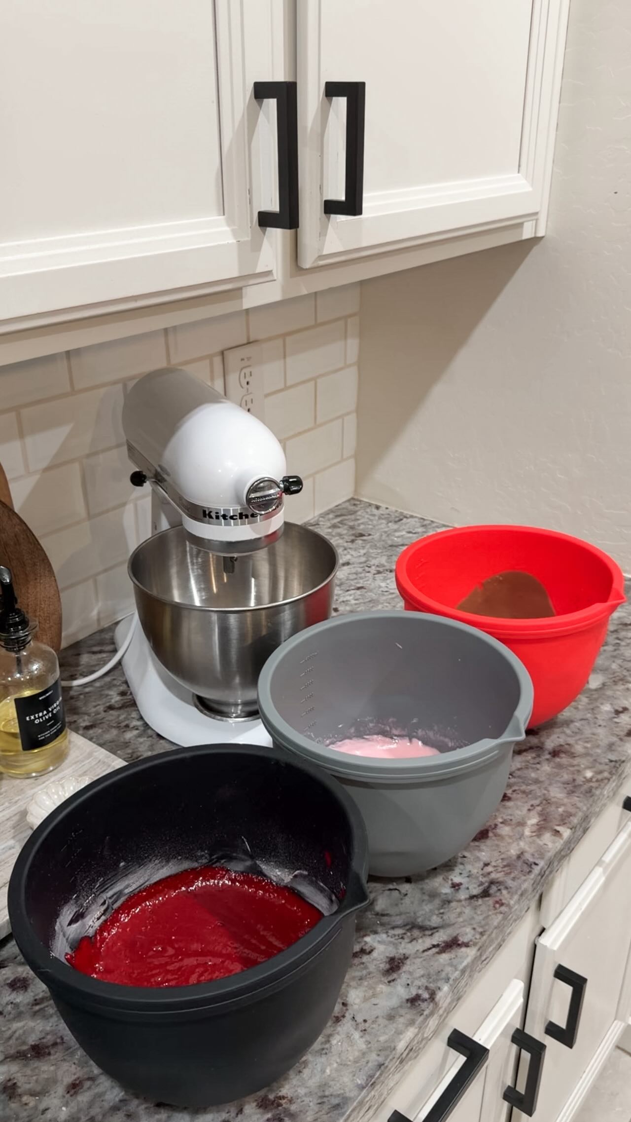 Instagram post by @allthingsjudyy for KitchenAid. Caption reads: 2 helpful holiday baking essentials that keep....