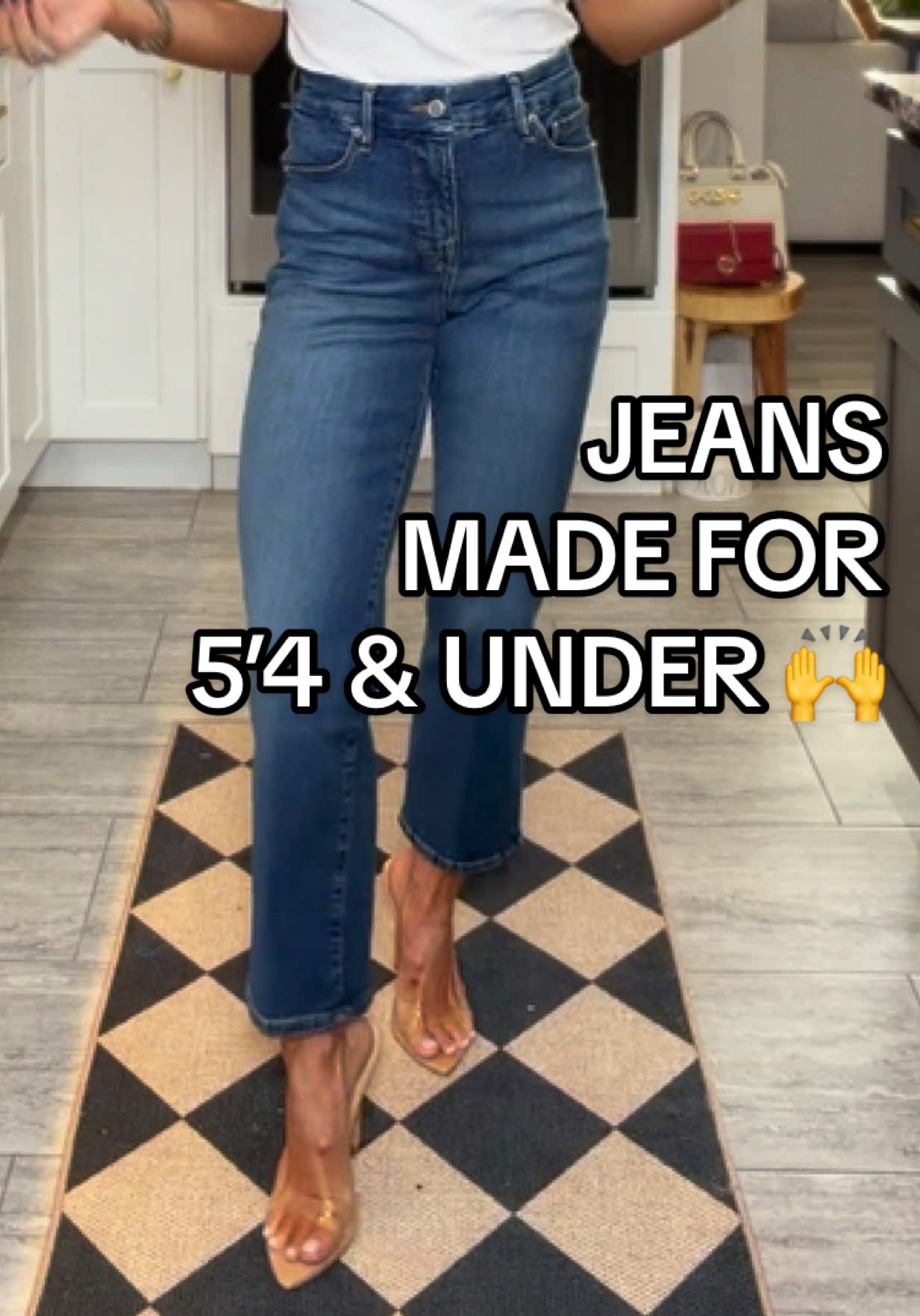 TikTok post by @megan.cothern for GOOD AMERICAN. Caption reads: [...] the perfect fit!! Sizes 00-30 👏🏼 @GOOD....