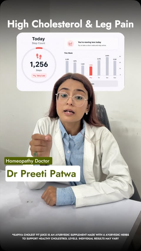 Instagram post by @drpreetipatwa for Kapiva. Caption reads: [...] hai. Isliye main recommend karti hoon Kapiva....
