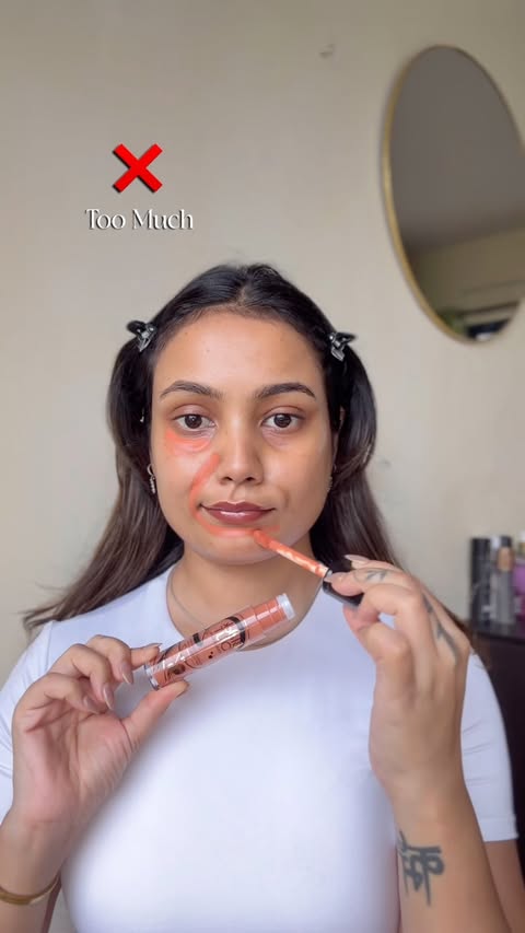 Instagram post by @glimmer_by_geetika for Character Cosmetics. Caption reads: Come here, let me teach you a little something.....