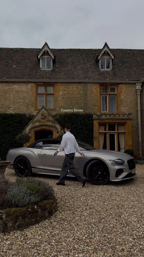 Instagram post by an influencer for ASOS. Caption reads: [...] good long drive in the country @asos #asos....