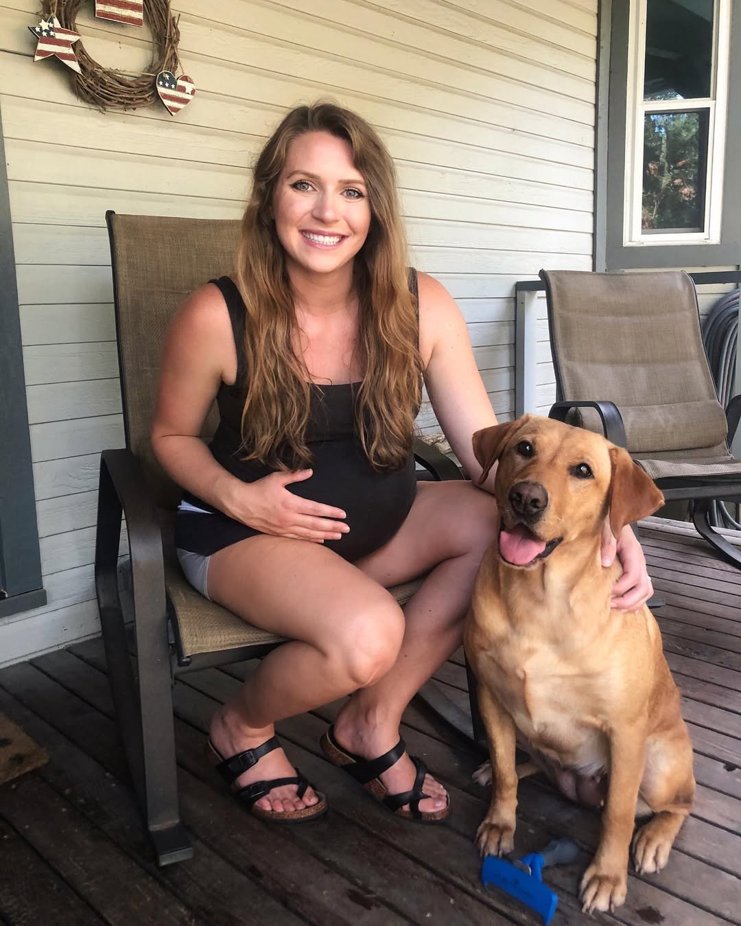 Instagram post by @_caraharper for FURminator. Caption reads: With a new baby on the way the last thing I want....