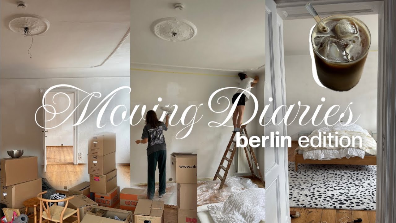 YouTube post by @hannamrie for Fellow. Caption reads: moving diaries 📦🌟 I Berlin edition I weekly vlog....