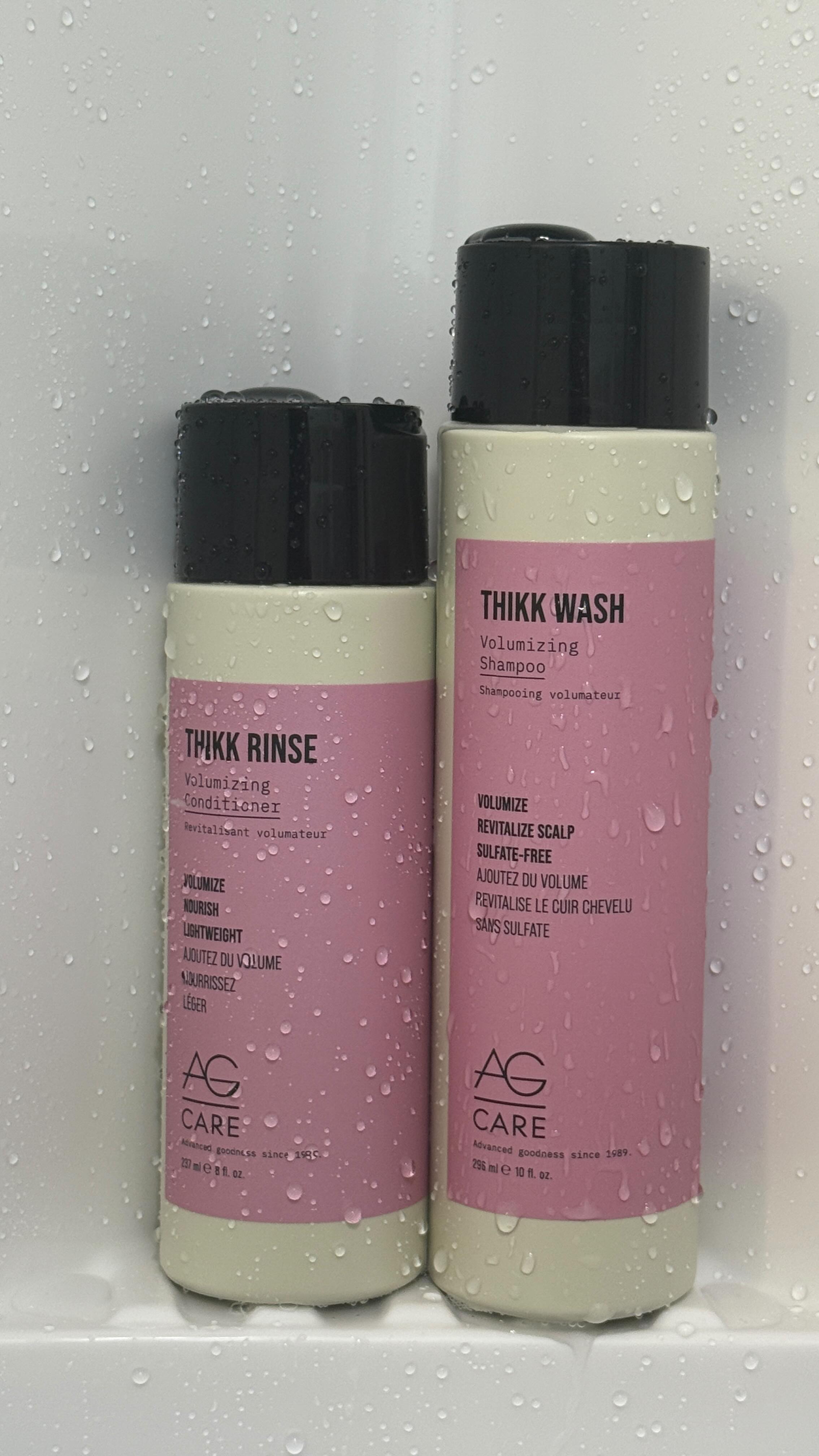 Instagram post by @prismaticpalettebypriyanka for AG Care. Caption reads: I recently tried the @agcare1989 Volumizing....