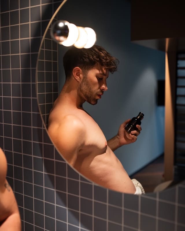 Instagram post by @lucassemm for DOUGLAS. Caption reads: [...] and inspiration 💭 || Anzeige*....