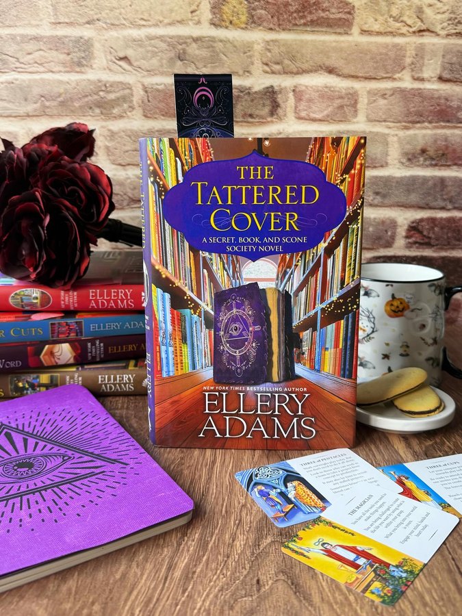 Instagram post by @aneedleinmybookstack for Kensington Books. Caption reads: 🔮Tattered Tuesday🔮
Pub Day Book Review

The....